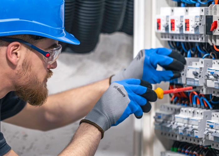 cinco módulos de FP con muchas salidas cinco módulos de FP con muchas salidas